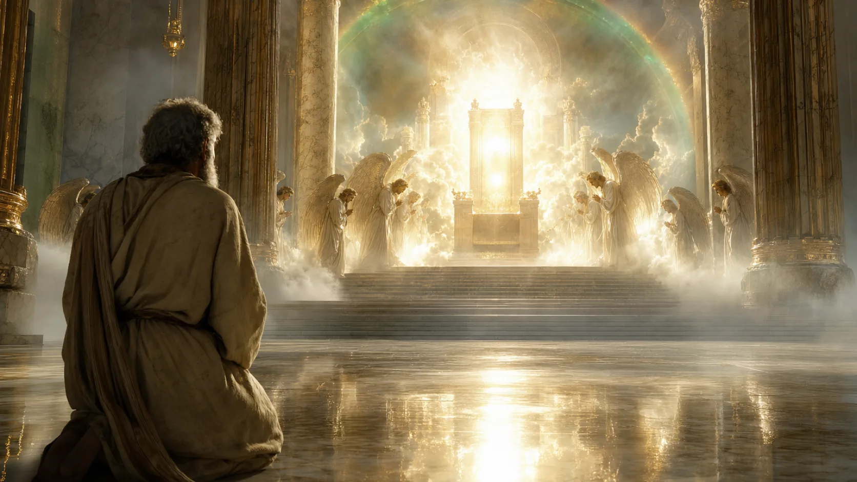 Heaven of God's throne