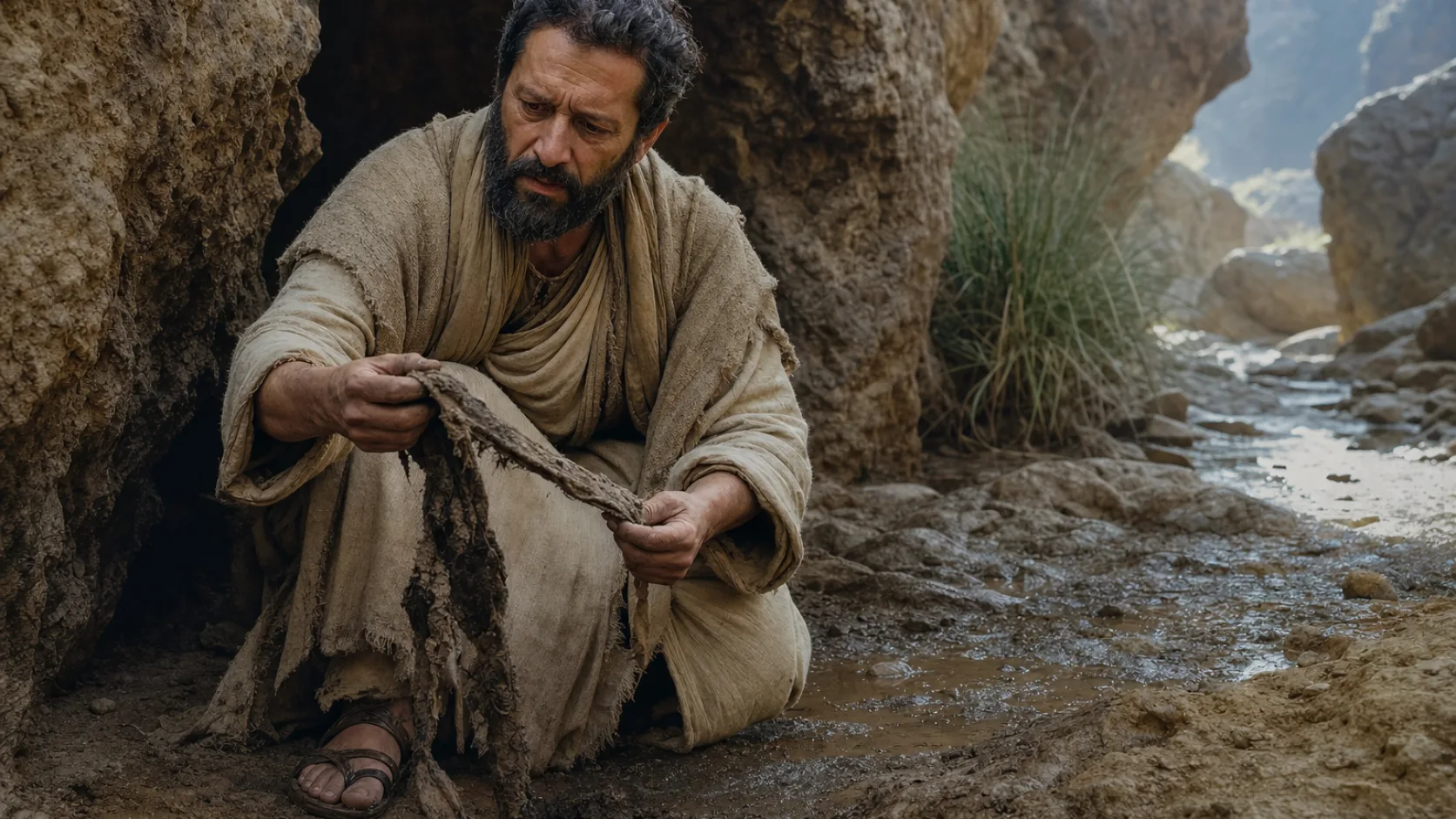 Jeremiah’s Linen Belt in a detailed biblical historical scene
