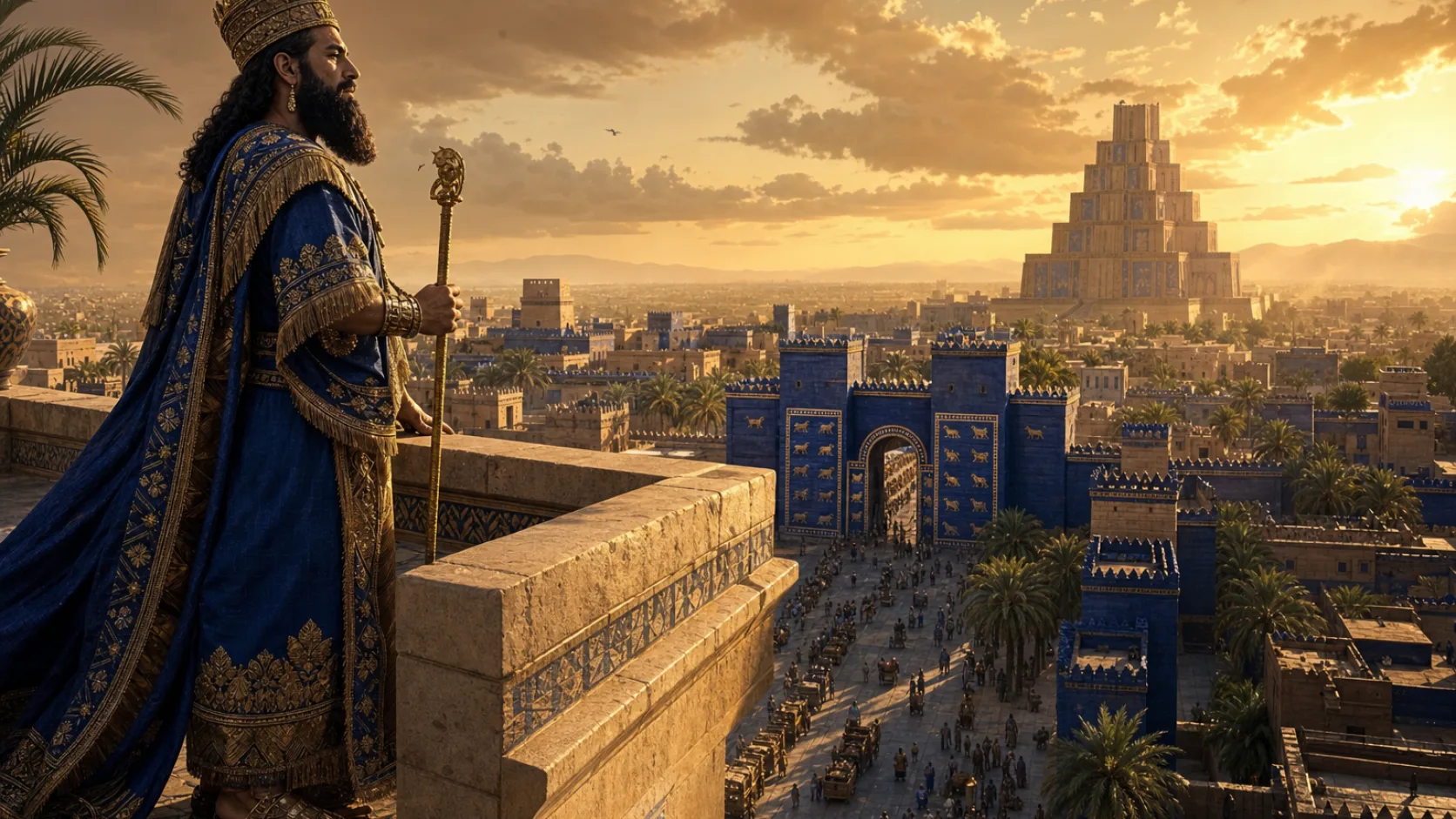Nebuchadnezzar before his humbling